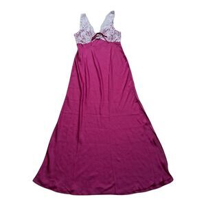 NWT Intimately Free People Dress Women's Medium Pink Berry Countryside Maxi Slip